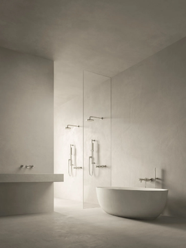 CROSS ROAD CRICR242 - 3 hole wall-mounted washbasin mixer by CRISTINA Rubinetterie - view 3